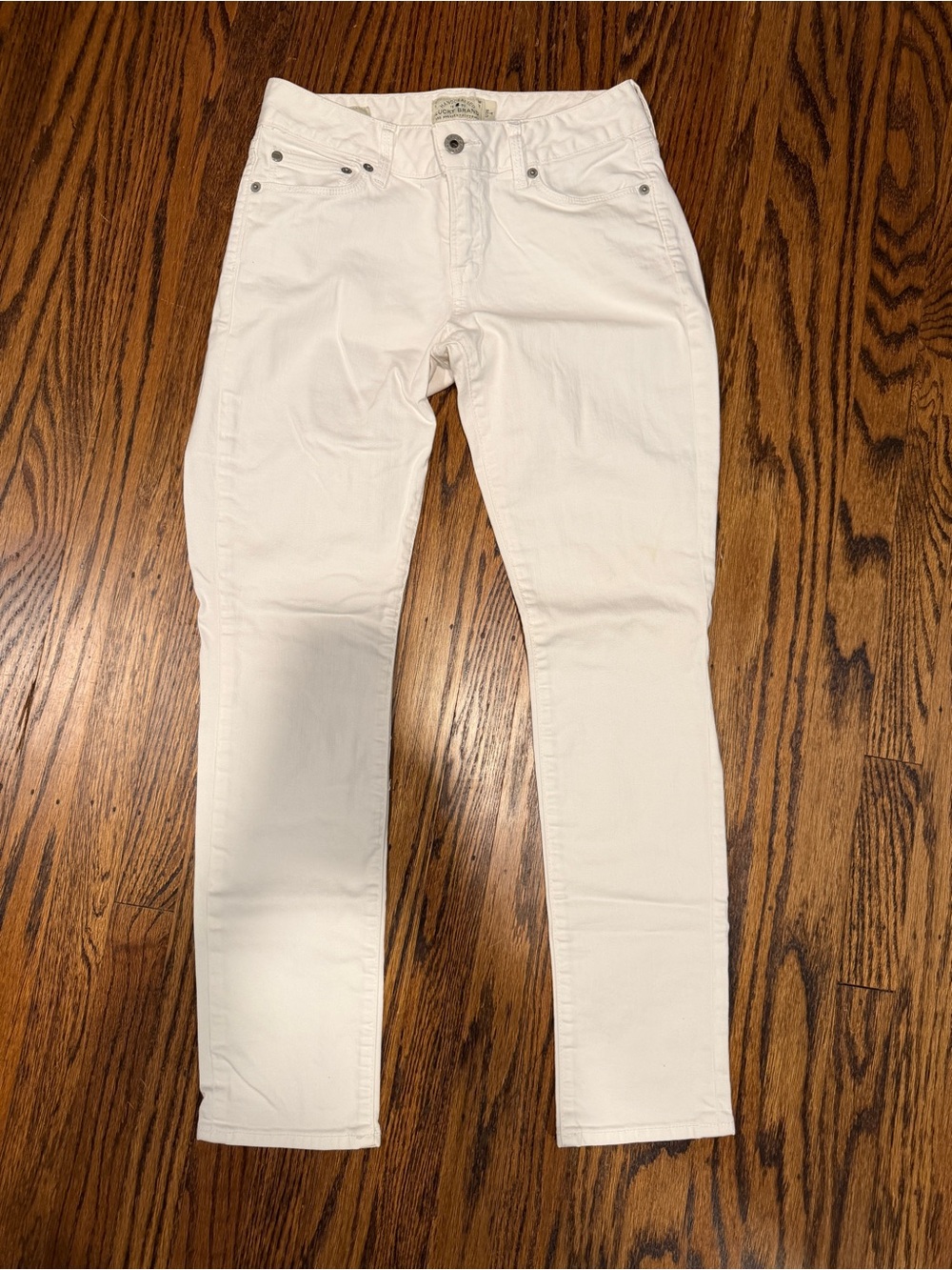 Lucky Brand White Skinny Jeans